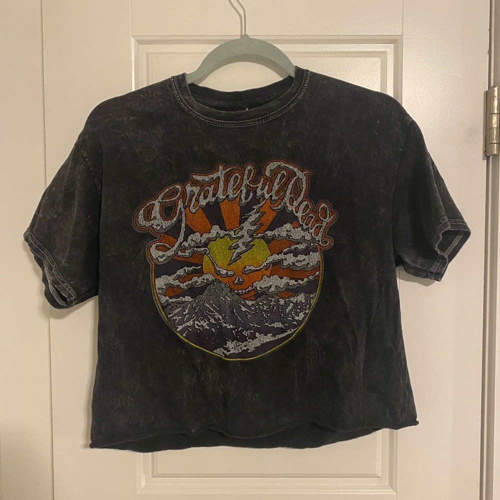 Grateful Dead Cropped Graphic Tee